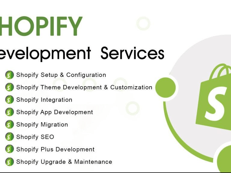 Shopify store development