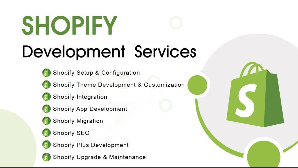 Shopify store development