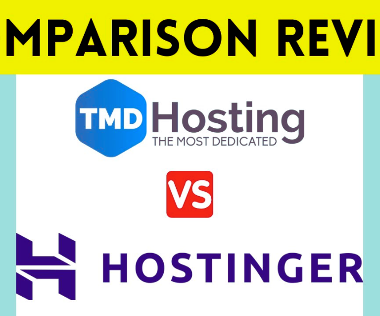 TmdHosting Vs Hostinger - Which one is the best hosting