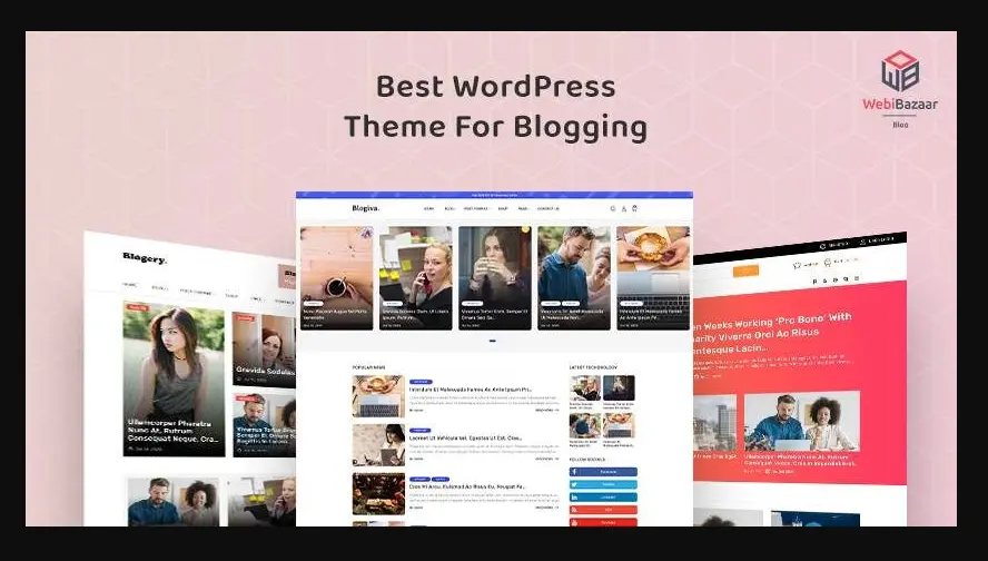 !0 WordPress themes for blogging