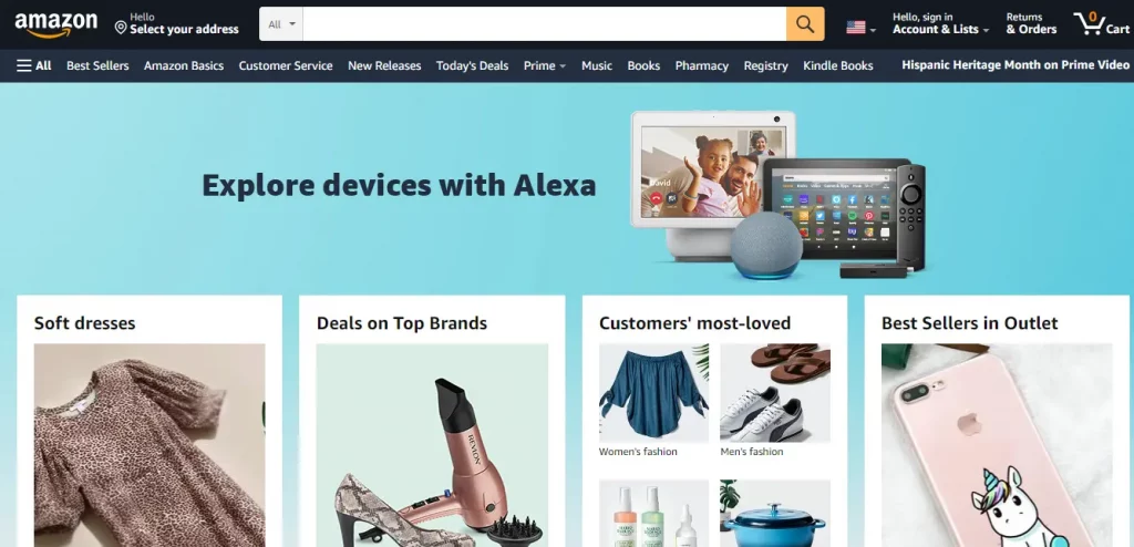 Amazon e-commerce